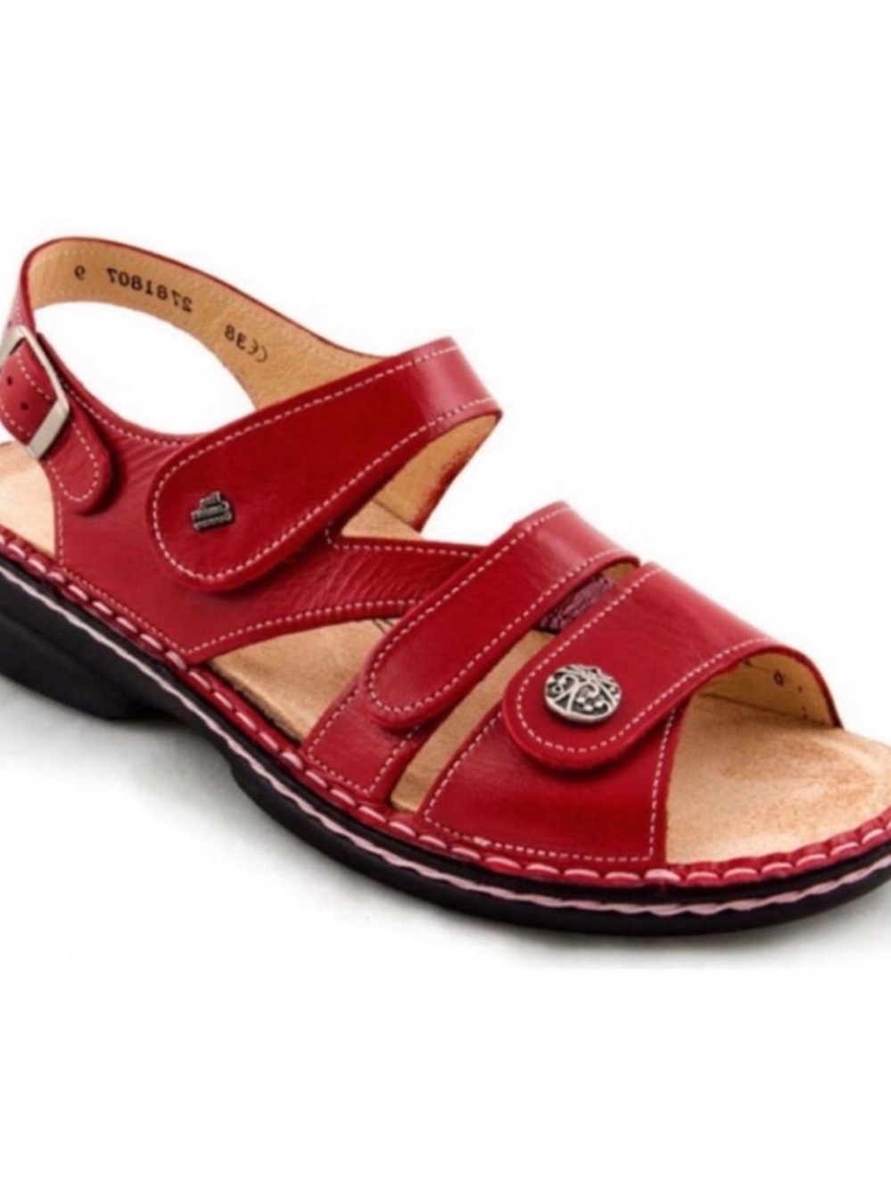 Finn Comfort Gomera Leather Sandals Handmade In Germany 41